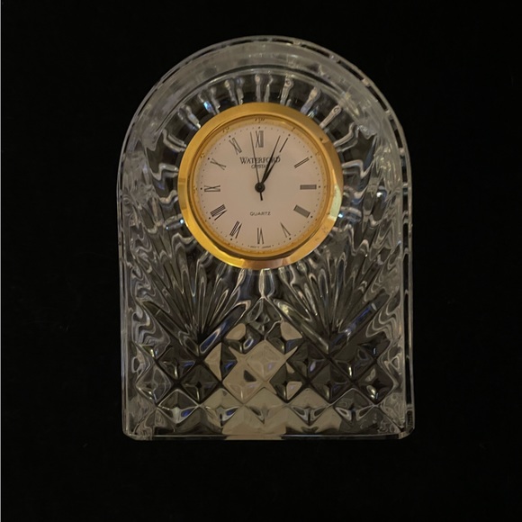 Waterford Crystal Other Vintage Waterford Crystal Clock With Original Mermaid Sticker Poshmark